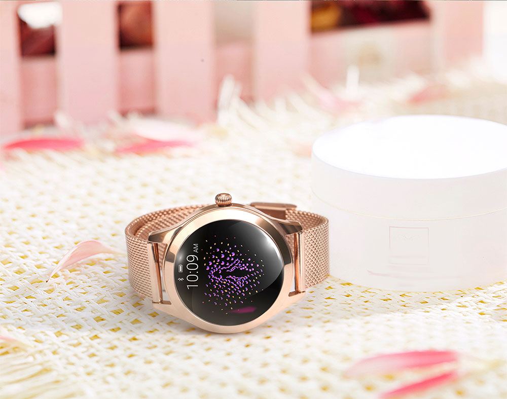 Women's Waterproof Touch Screen Smart Watch