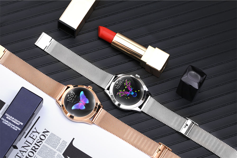 Women's Waterproof Touch Screen Smart Watch