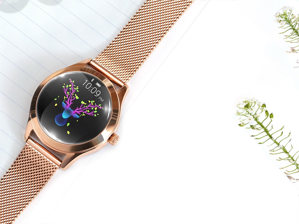 Women's Waterproof Touch Screen Smart Watch