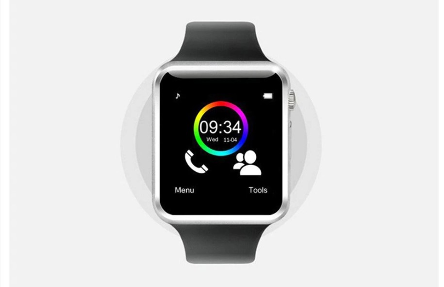 Square Dial Smart Watch with Camera
