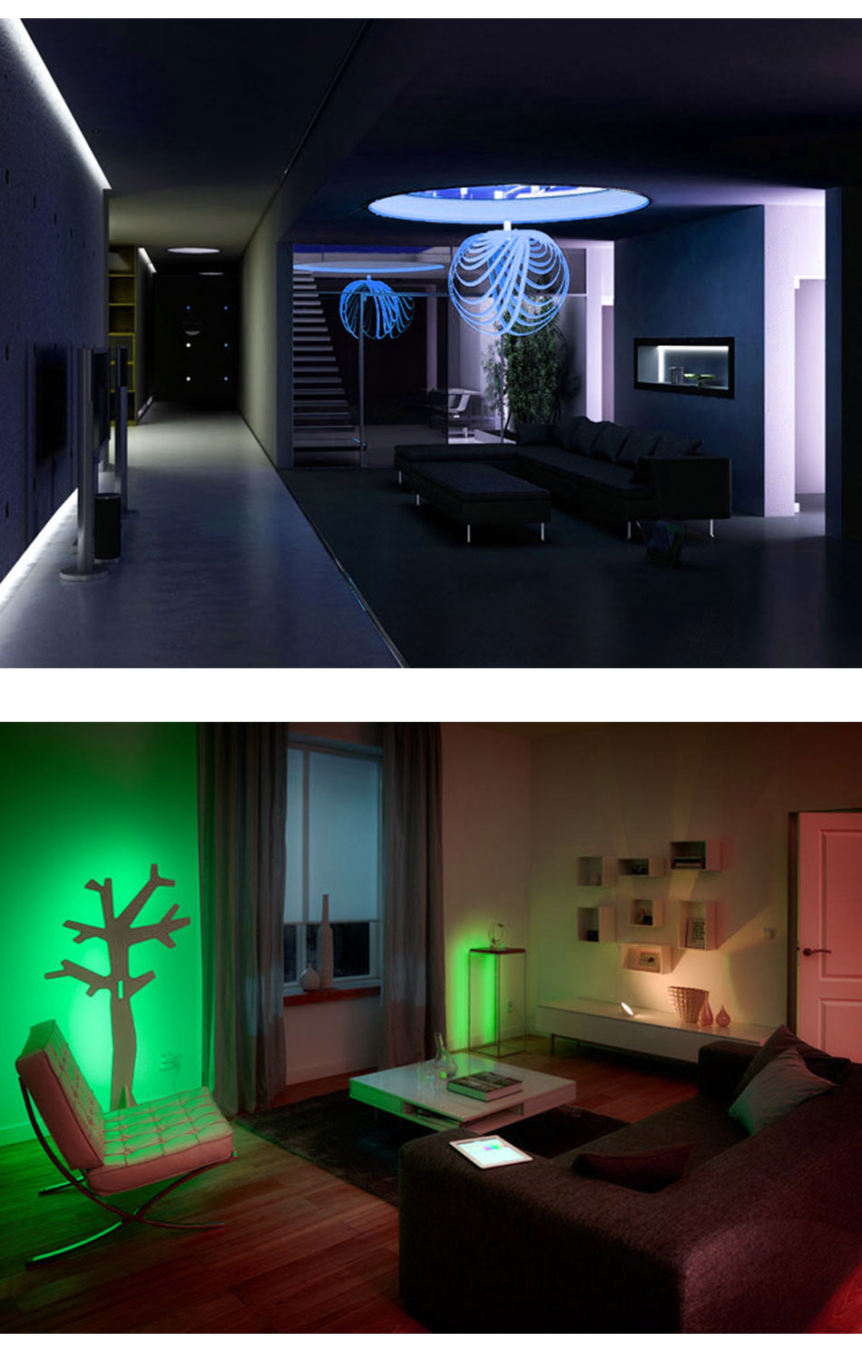 Flexible RGB LED Strip Backlight