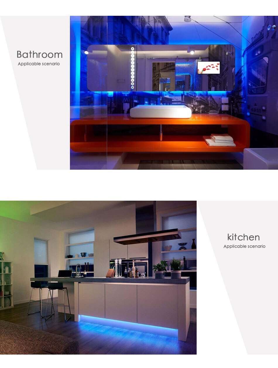 Flexible RGB LED Strip Backlight