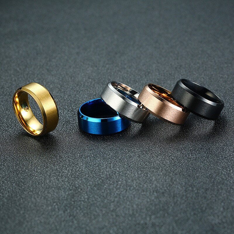 Classic Stainless Steel Rings for Men
