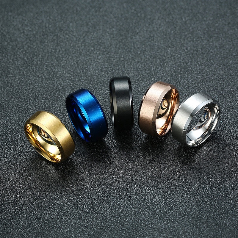 Classic Stainless Steel Rings for Men