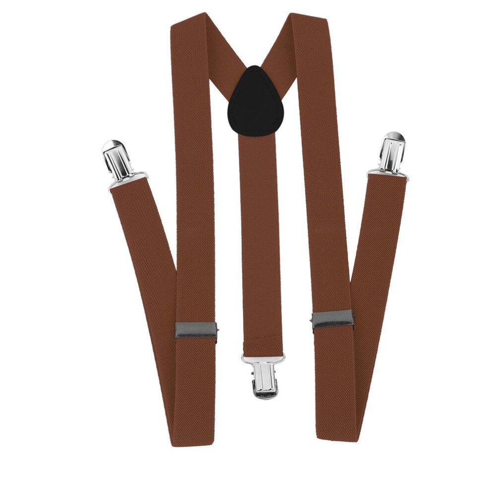Men's Colorful Elastic Suspenders