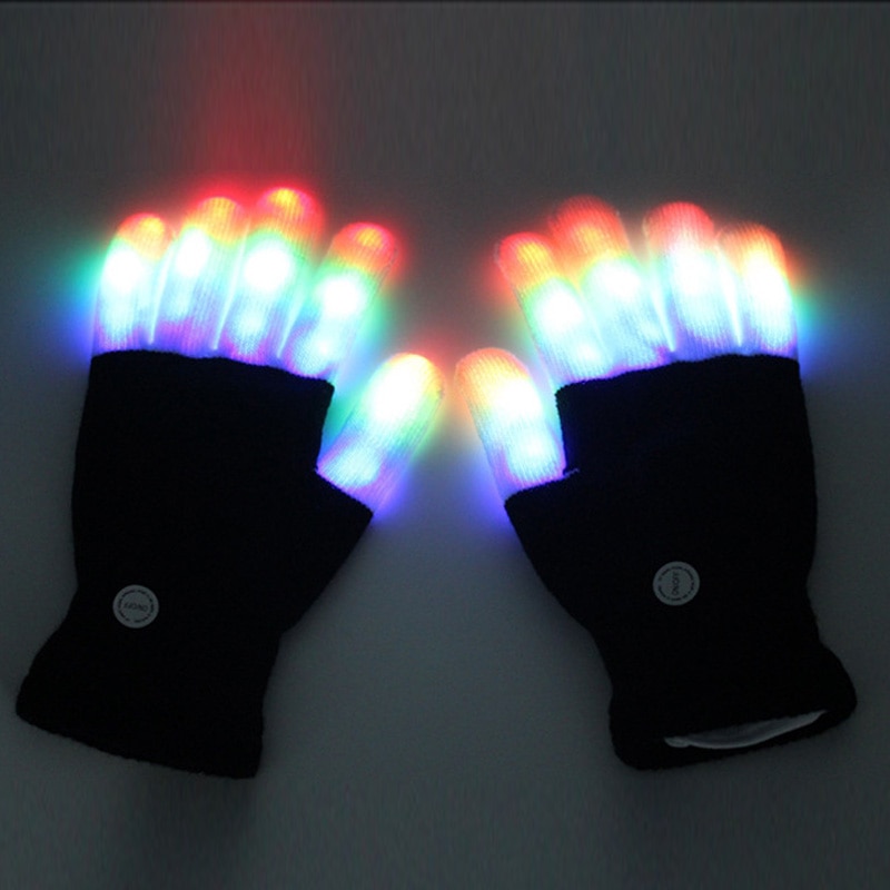 LED Flashing Gloves