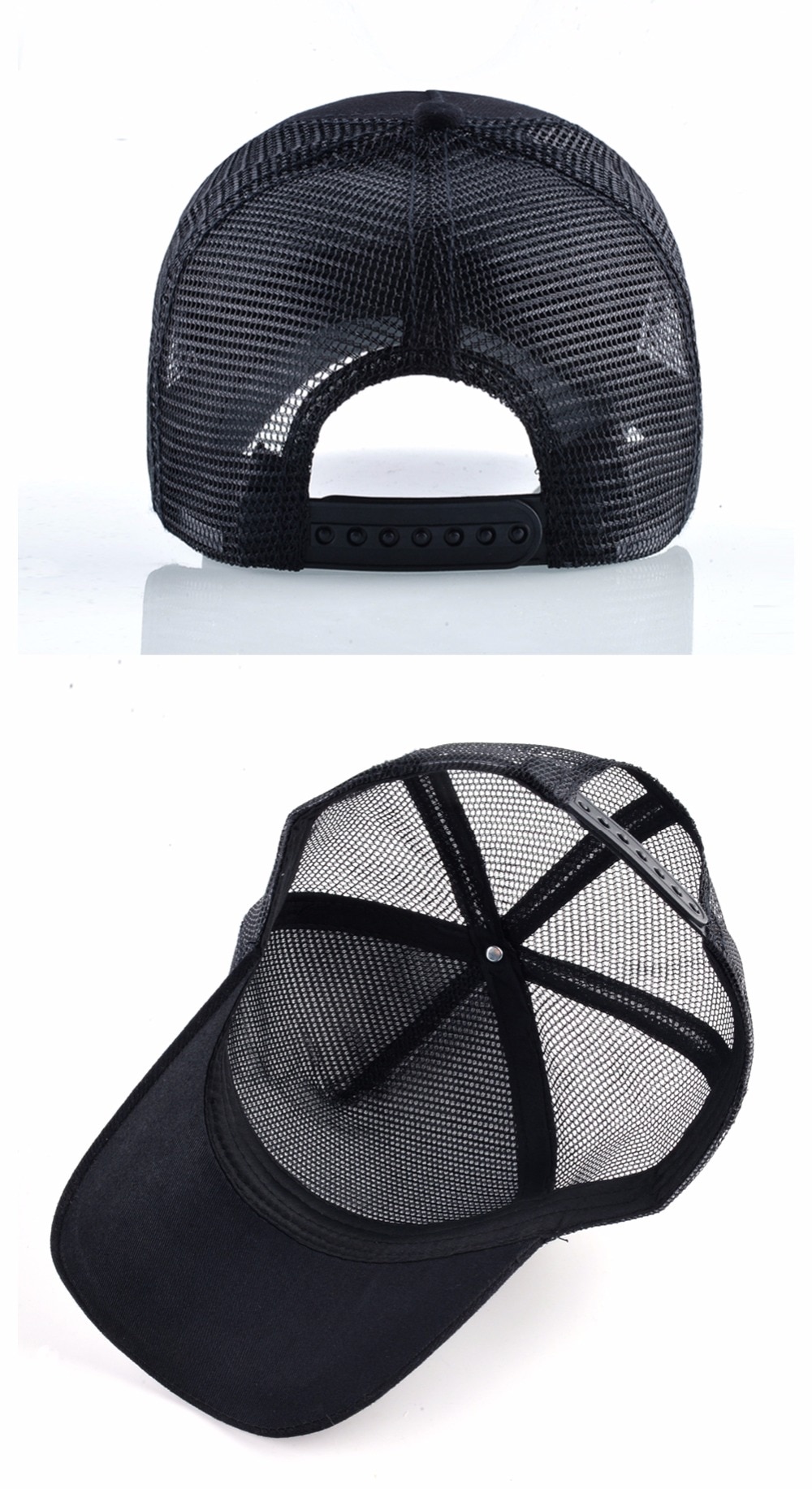 Breathable Mesh Trucker Cap with Animal Patch