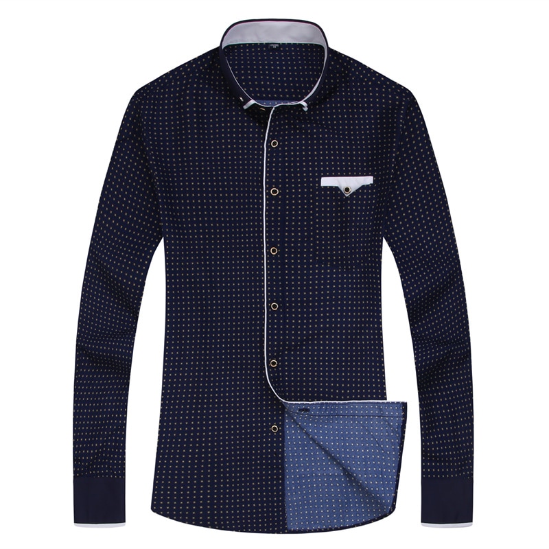 Fashion Casual Patterned Men’s Shirt