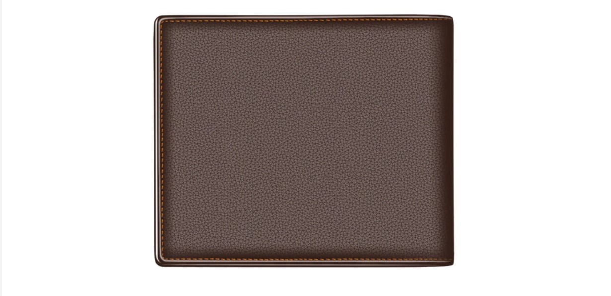 Men's Cow Leather Short Wallet