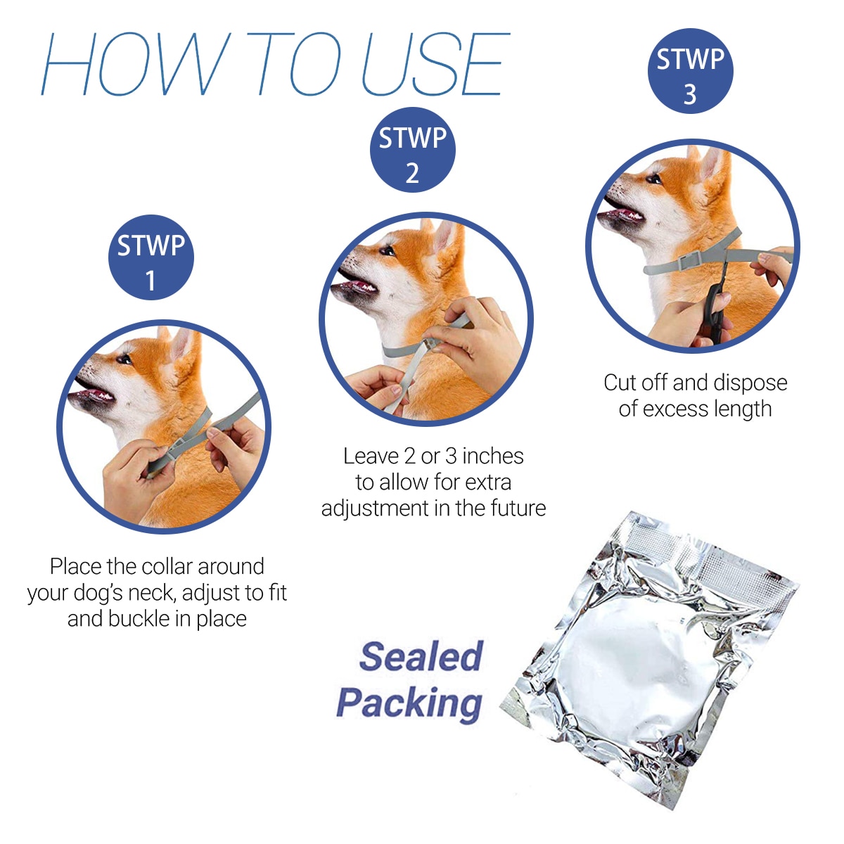 Anti Flea Ticks Waterproof Long Collar Anti Flea Ticks Waterproof Long Collar