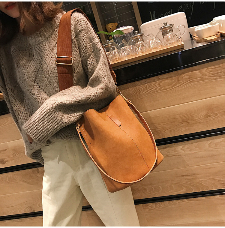 Women's Bucket Shoulder Bag
