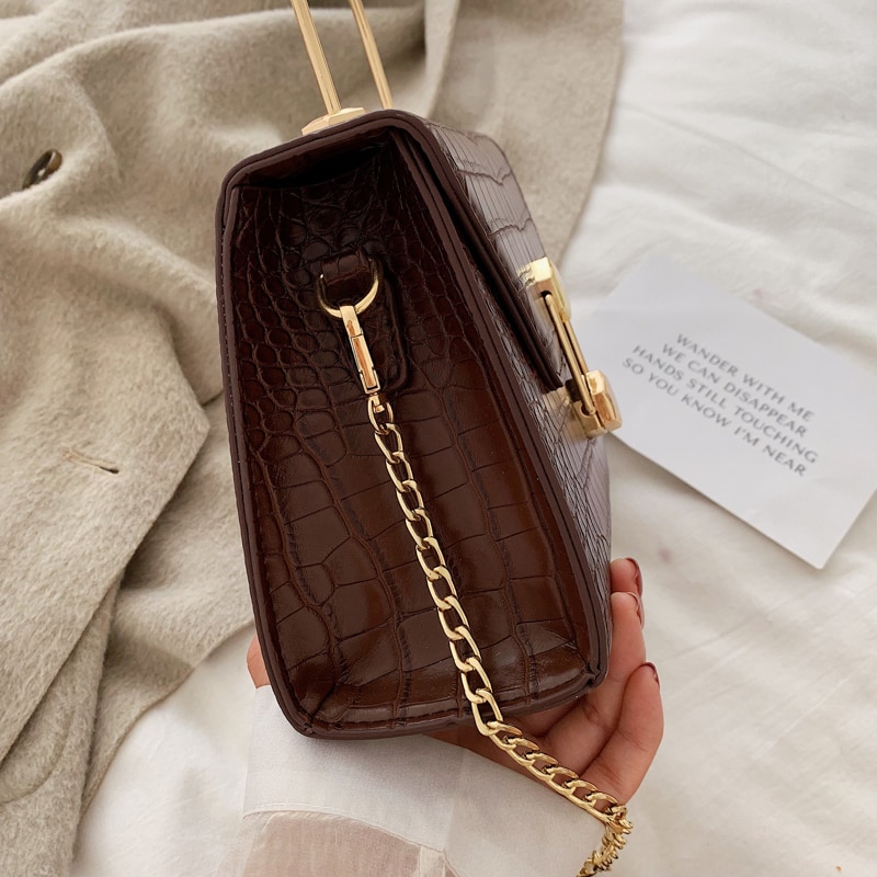 Stone Patterned Women's Crossbody Bags