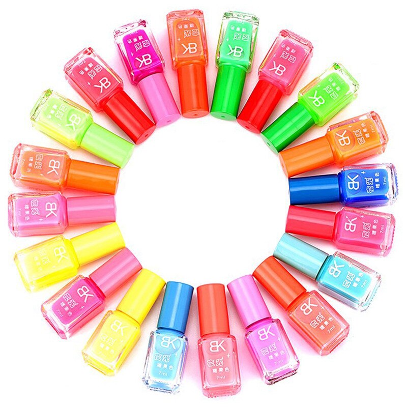 Women's Glow Light Neon Nail Polish