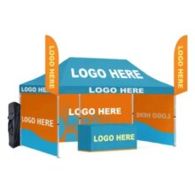 Custom LOGO Printed Outdoor Trade Show Tent Automotive Targeted Exhibition Event Marquee Canopy Quick Pop Up Tent Custom LOGO Printed Outdoor Trade Show Tent Automotive Targeted Exhibition Event Marquee Canopy Quick Pop Up Tent